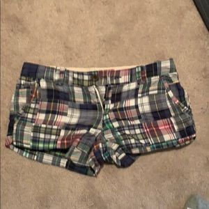 American Eagle plaid shorts